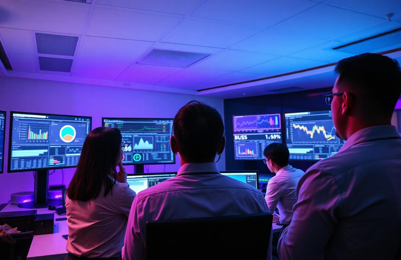 Operação acompanhada por dashboards integrados
